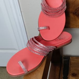 Vince Camuto rhinestone sandals